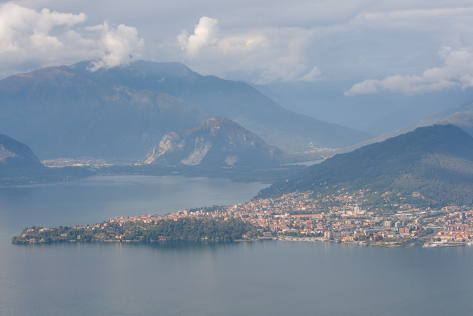 Ausblick über den Lago Maggiore